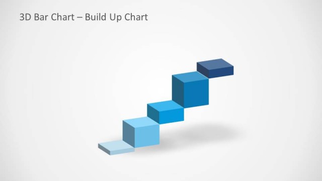 3D Build Up Chart Slide Design for PowerPoint