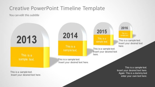 Timeline Milestones for PowerPoint