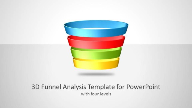 3D Funnel Analysis Template for PowerPoint