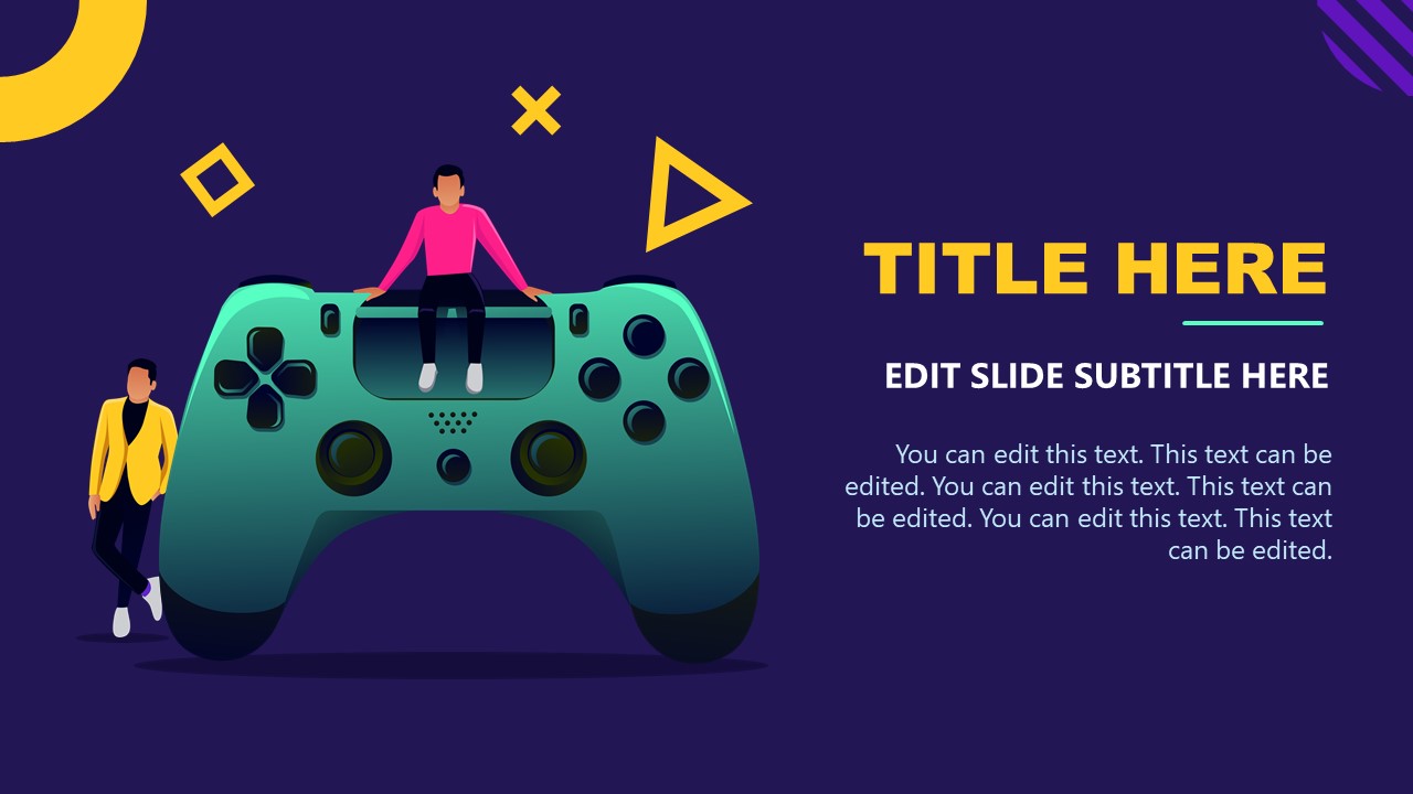 Gaming Event Presentation Template for PowerPoint - SlideModel