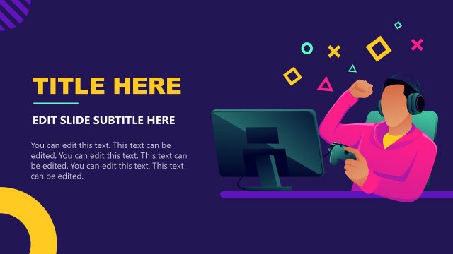 Video Game Industry Template Game Event