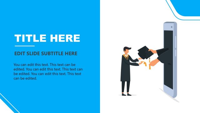 Exchange of Diploma Online Graduation Ceremony PPT