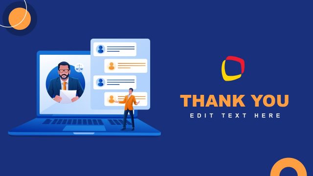 LegalTech Thank You Slide Template