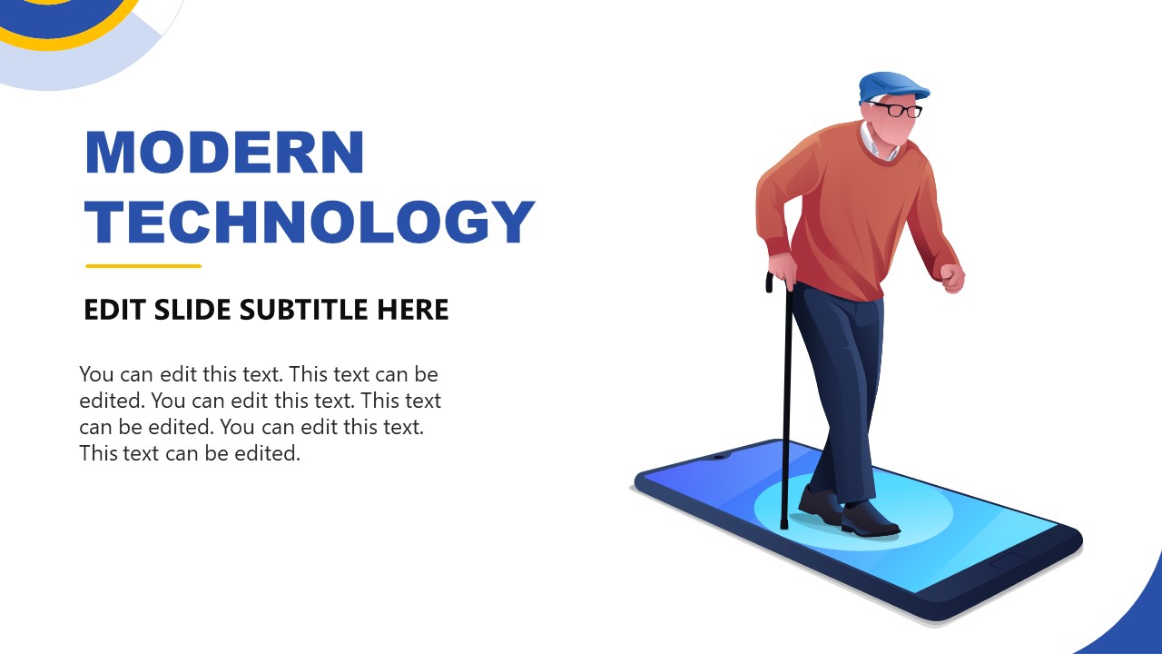 ElderTech and Modern Technology Slide 
