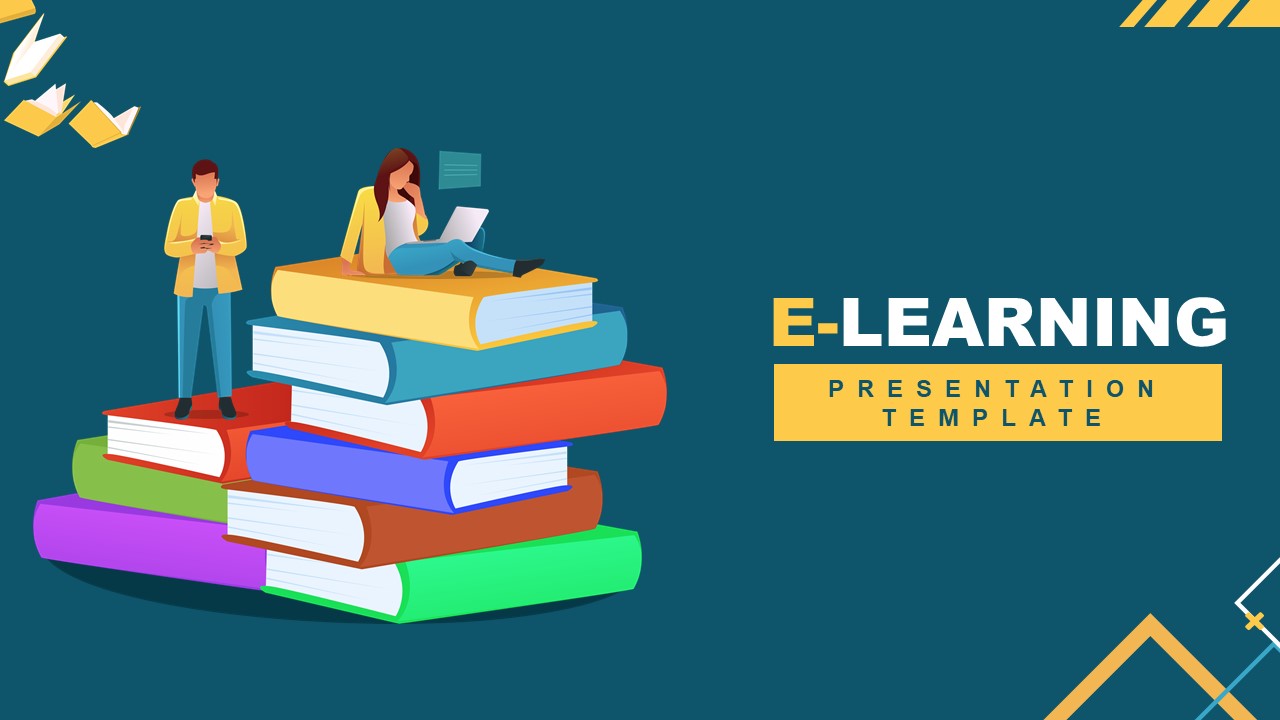 E Learning PowerPoint Template SlideModel E Learning PowerPoint Template SlideModel