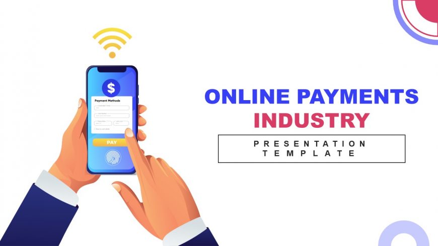 PowerPoint Internet Banking Phone Apps Concept