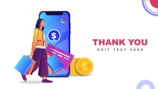 Thank You Online Payment Industry PowerPoint