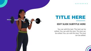 Fitness Center Gym Service PowerPoint 