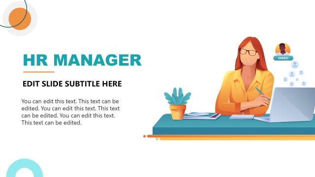 HR Manager Infographic Slide