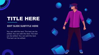 Virtual Reality Environment Metaverse Template 