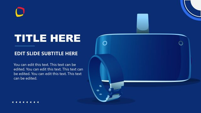 VR Headset Wearable PowerPoint Template