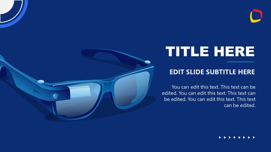 Slide of Smart Eyewear PowerPoint Presentation 