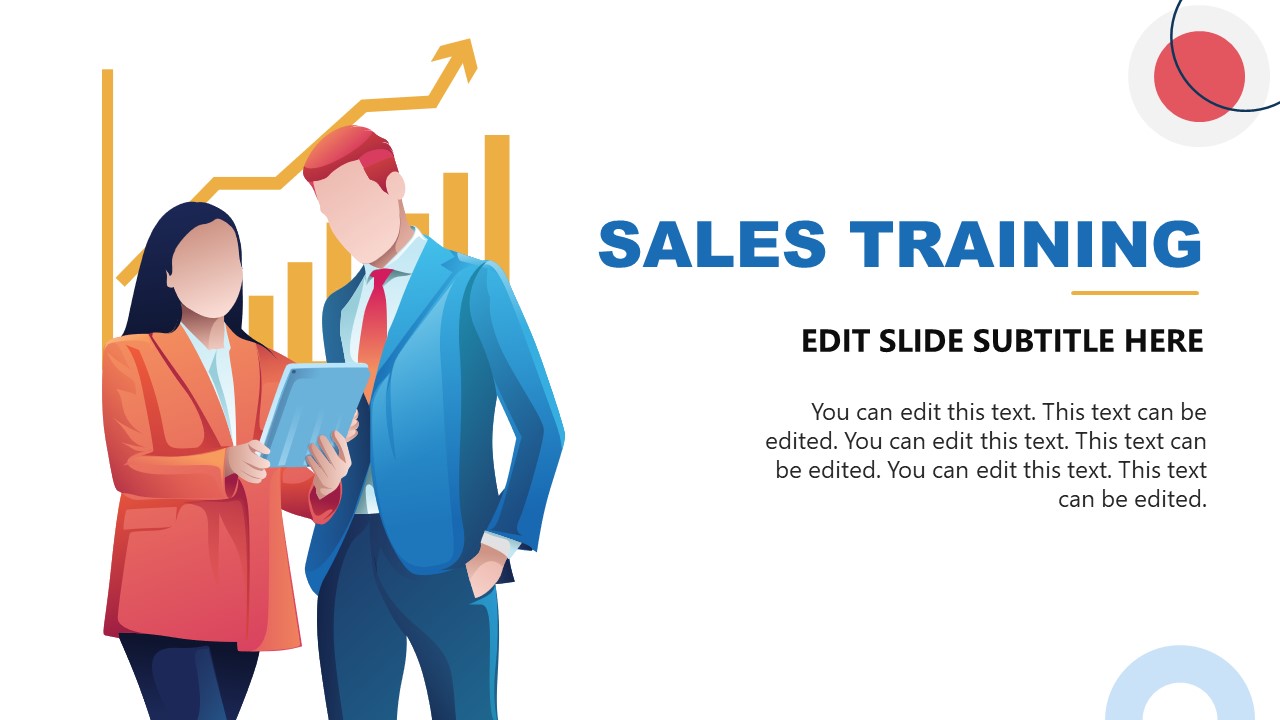 Infographic Sales Training PPT Slide