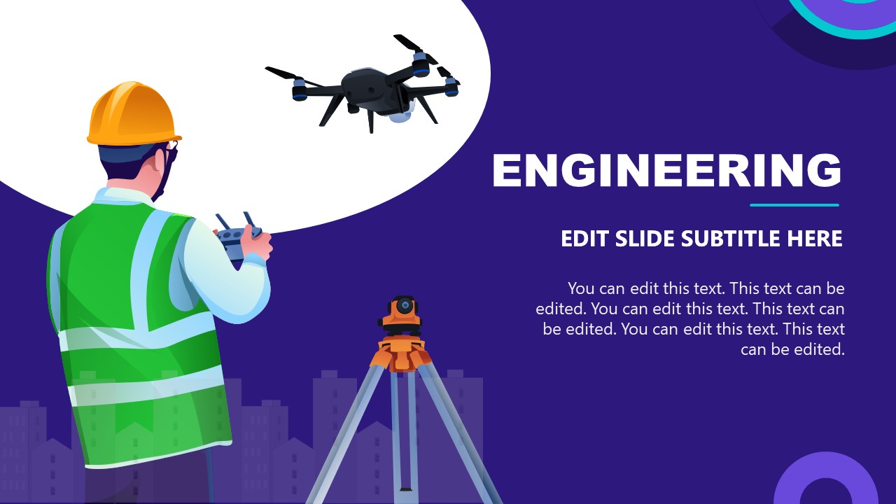 Slide for Applications of Drone in Engineering