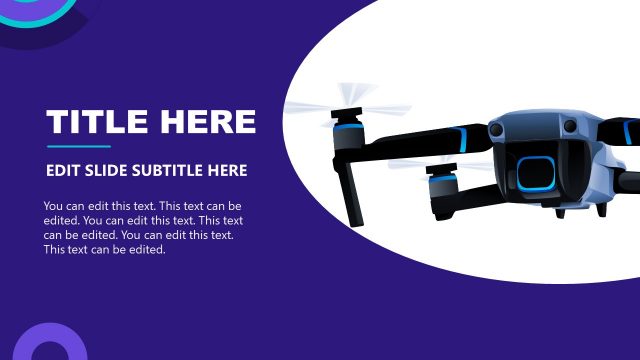 Flying Drone Image Representation