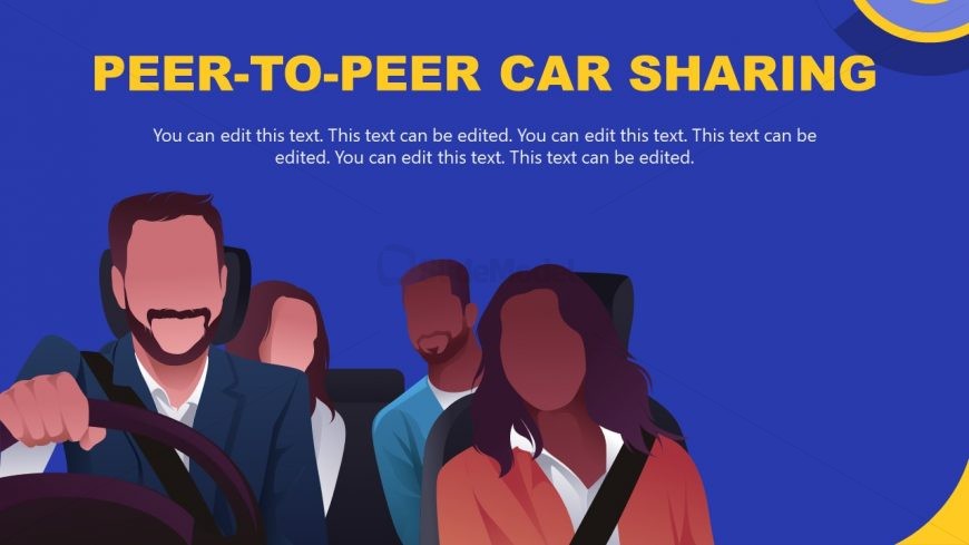 Peer to Peer Car Sharing Slide for Business Plan