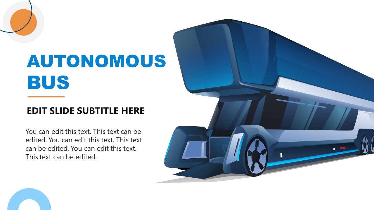 Autonomous Bus Technology Slide Template
