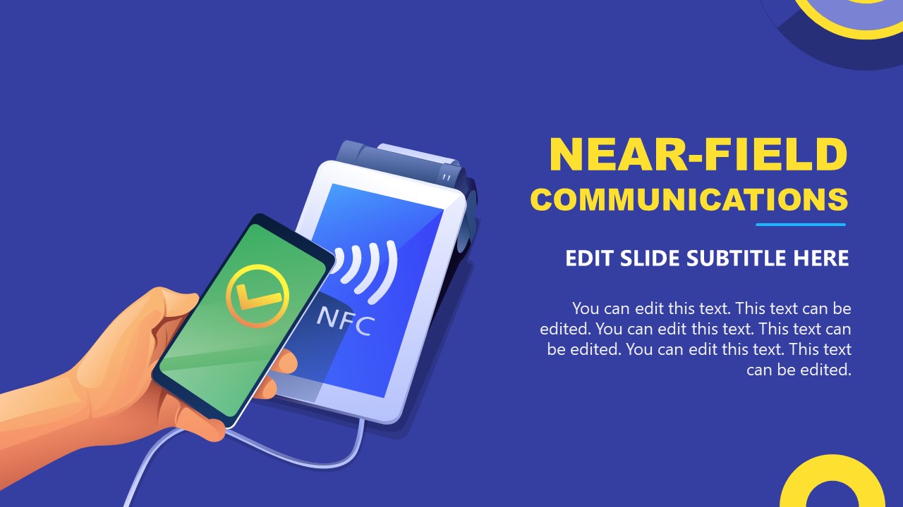NFC Slide of Proximity Marketing Template