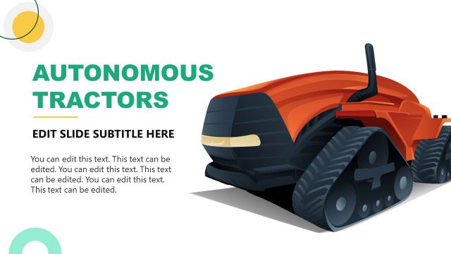 Autonomous Tractors PPT Slide