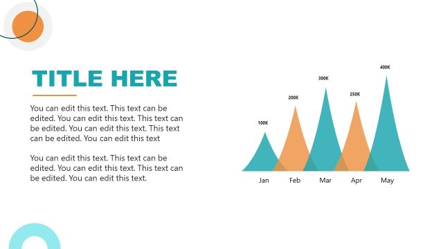 Data Driven Chart Slide – Second-Hand Sale PPT Template