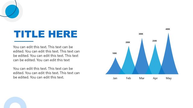 Beat the Market PowerPoint Template – Data Driven Chart