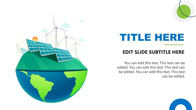 Solar Panels Presentation Slide Template