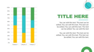 Editable Bar Graph Design for PowerPoint