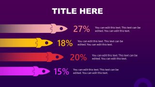 Editable Bullet Points Slide for Data Presentation