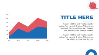 Competitive Analytics Template - Data Presentation Area Plot