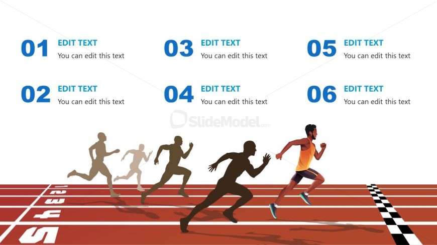 Numbering Slide for Olympics Presentation