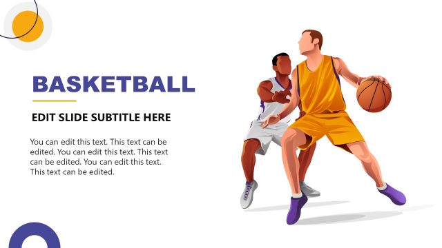 Basketball Sport PPT Template