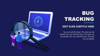 PPT Slide Template for Bug Tracking