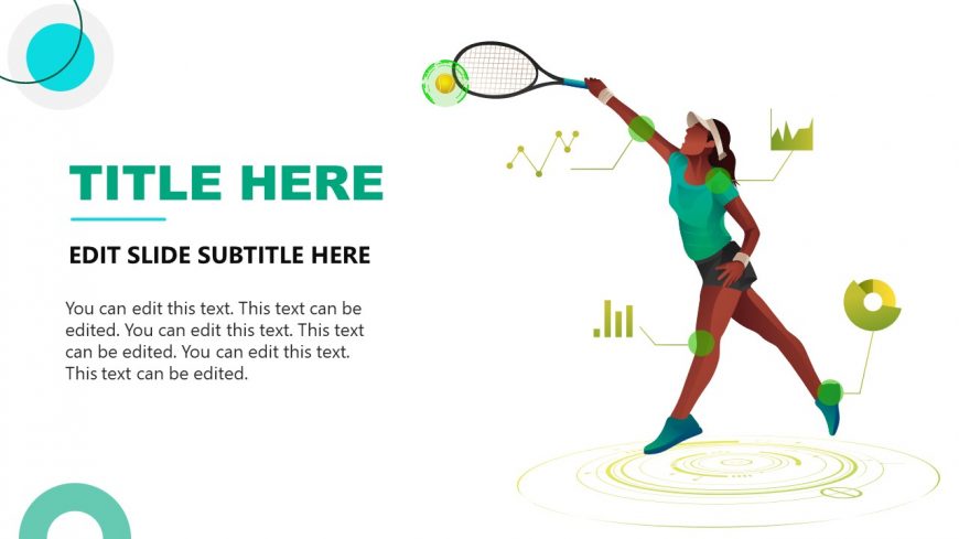 SportsTech Badminton PowerPoint Template