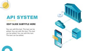 API System In Open Finance - Presentation Slide for PPT