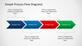 simple chevron process flow diagram for powerpoint slidemodel Process Flow PowerPoint Template simple chevron process flow diagram for powerpoint is an editable presentation template for making process flow diagrams in powerpoint