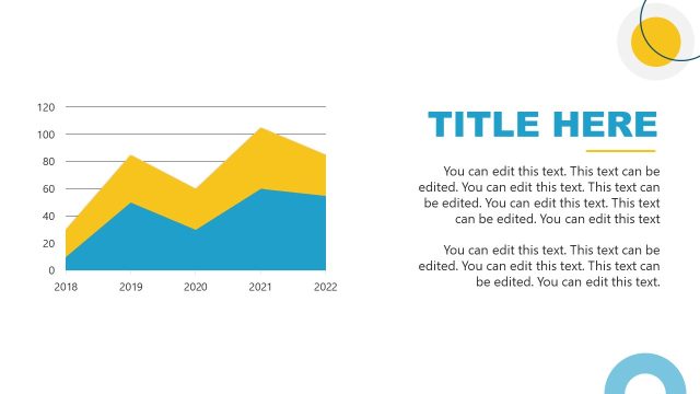 Area Plot – Data Presentation in Event Management Presentation