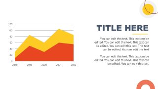 Serious Games Presentation Template - Area Plot Slide