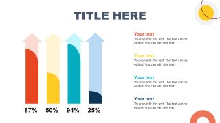 Serious Games PPT Template - Infographic Arrow Diagram Slide