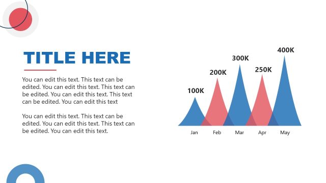 Data Driven Chart Slide for Public Speaking Template