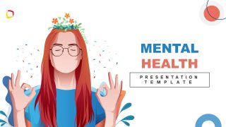 PPT Cover Slide for Mental Health Presentation