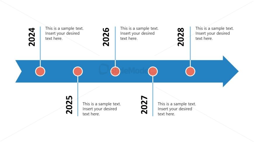 PPT Arrow Diagram for Mental Health Presentation