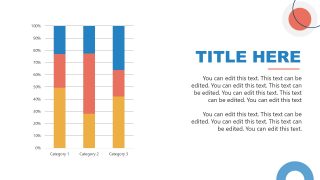 PPT Editable Bar Chart for Mental Illness Presentation