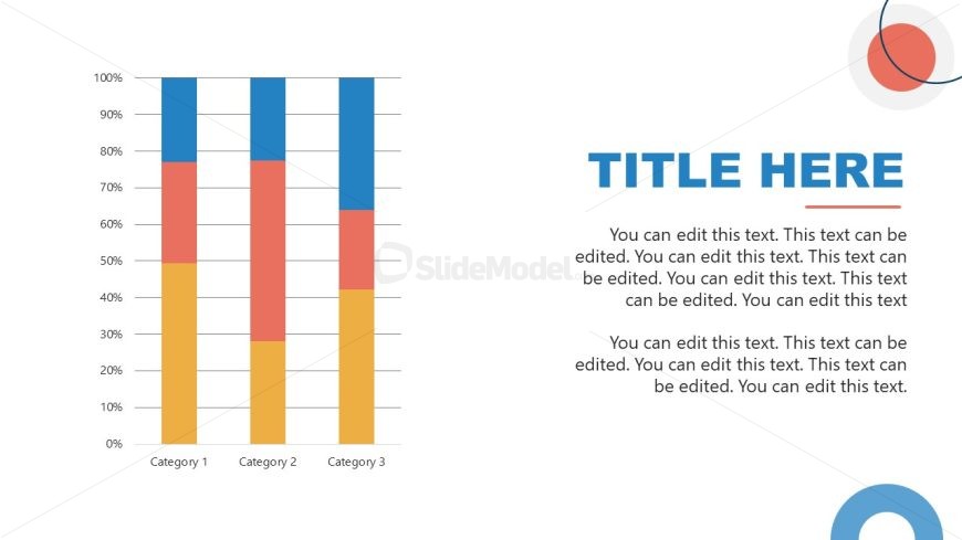 PPT Editable Bar Chart for Mental Illness Presentation