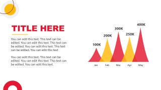 TV Production Presentation Slide with Chart