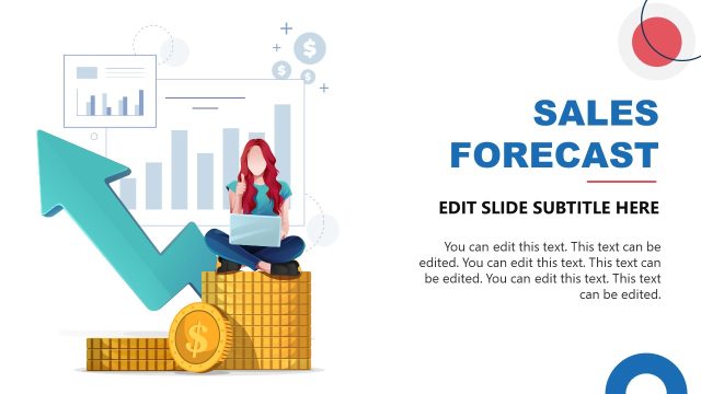 PPT Template Slide for Sales Forecast