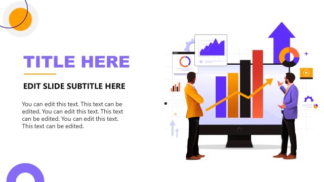 Growth Hacking Template Slide with Infographics