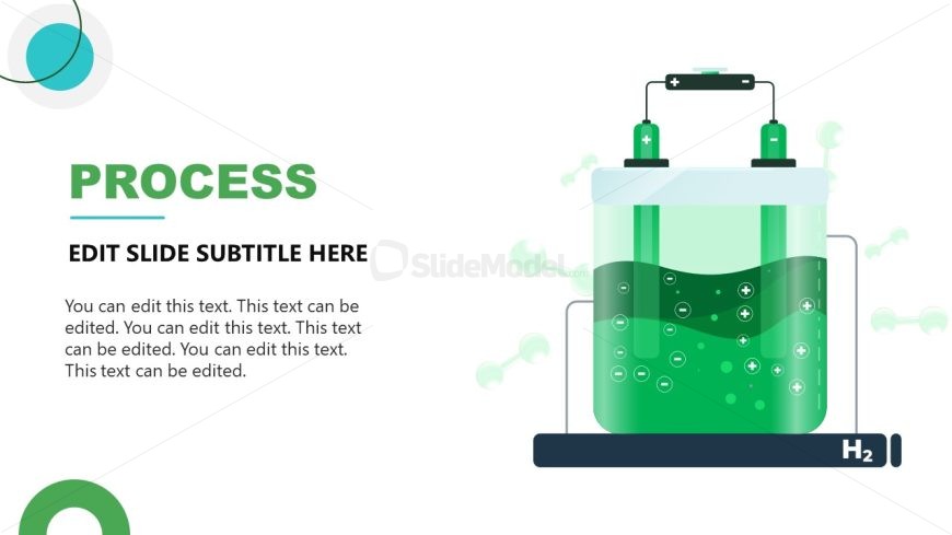 PPT Template Slide for Green Hydrogen