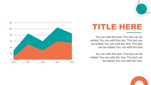 Area Plot Slide – Food Truck Business Plan PPT Slide