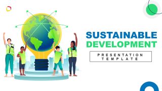 PPT Template for Sustainable Development Presentation