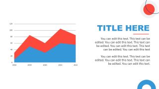 Area Plot - Diabetes Awarness Presentation Template